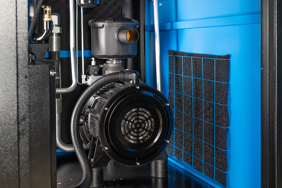 Компрессор винтовой Hansmann RSE22-12 с частотным преобразователем - фото