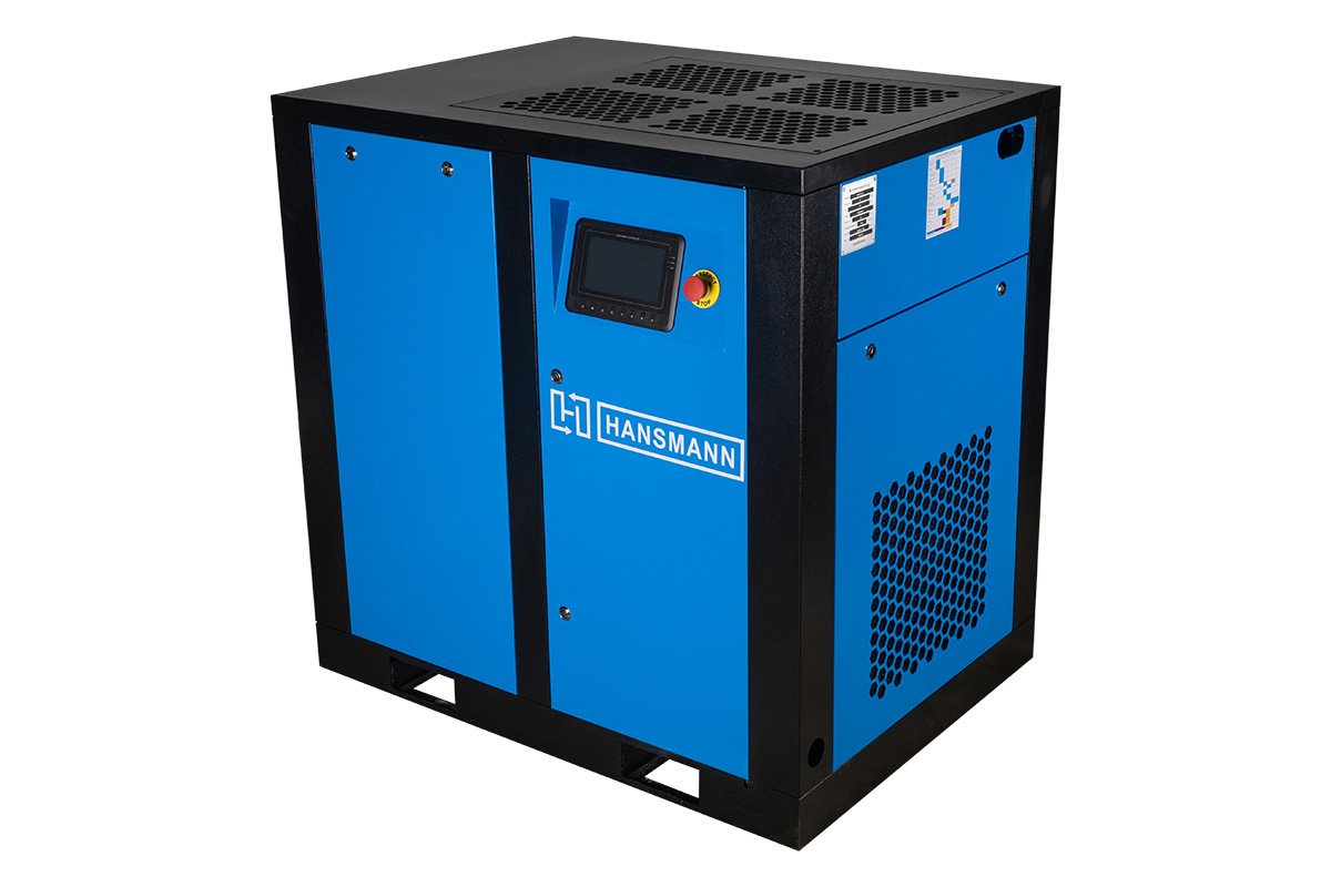 Компрессор винтовой Hansmann RSE18.5-12 с частотным преобразователем - фото