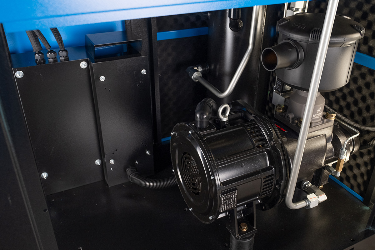 Компрессор винтовой Hansmann RSE18.5-12 с частотным преобразователем - фото