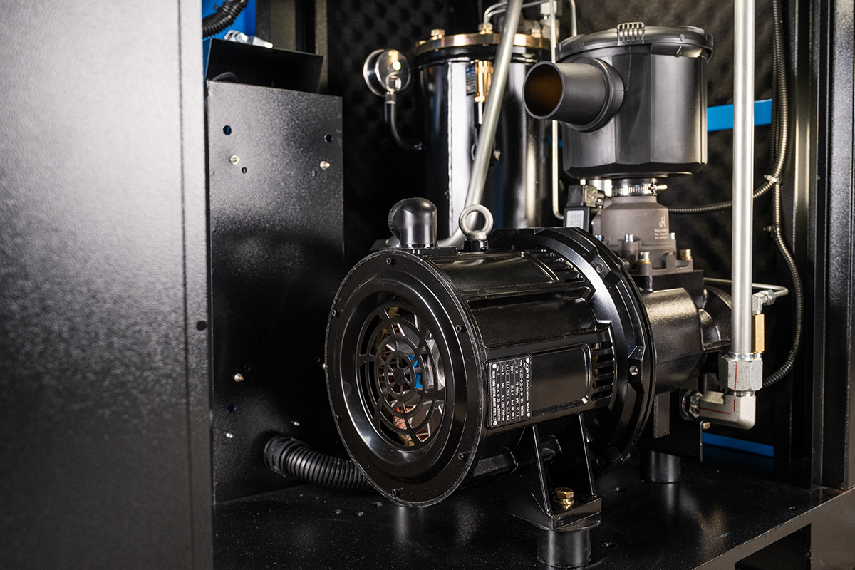 Компрессор винтовой Hansmann RSE11-10 с частотным преобразователем - фото