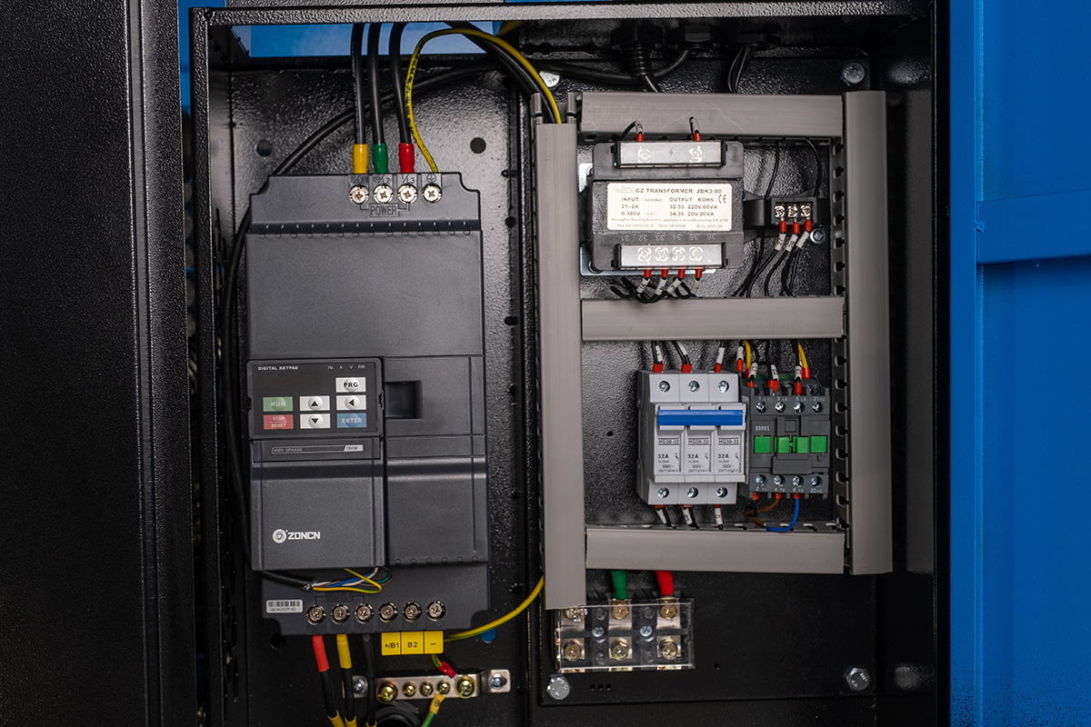 Компрессор винтовой Hansmann RSE11-10 с частотным преобразователем - фото