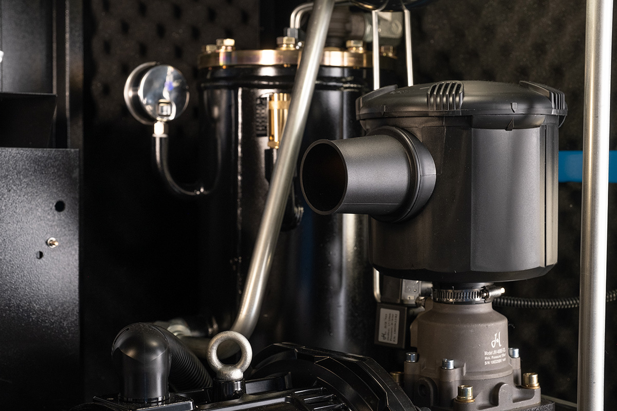 Компрессор винтовой Hansmann RSE11-8 с частотным преобразователем - фото