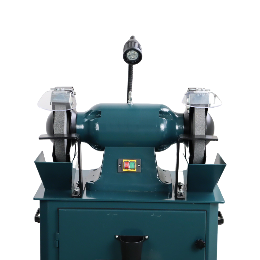 Двухдисковый шлифовальный станок с пылесосом AURA NM-250DC/380 - фото