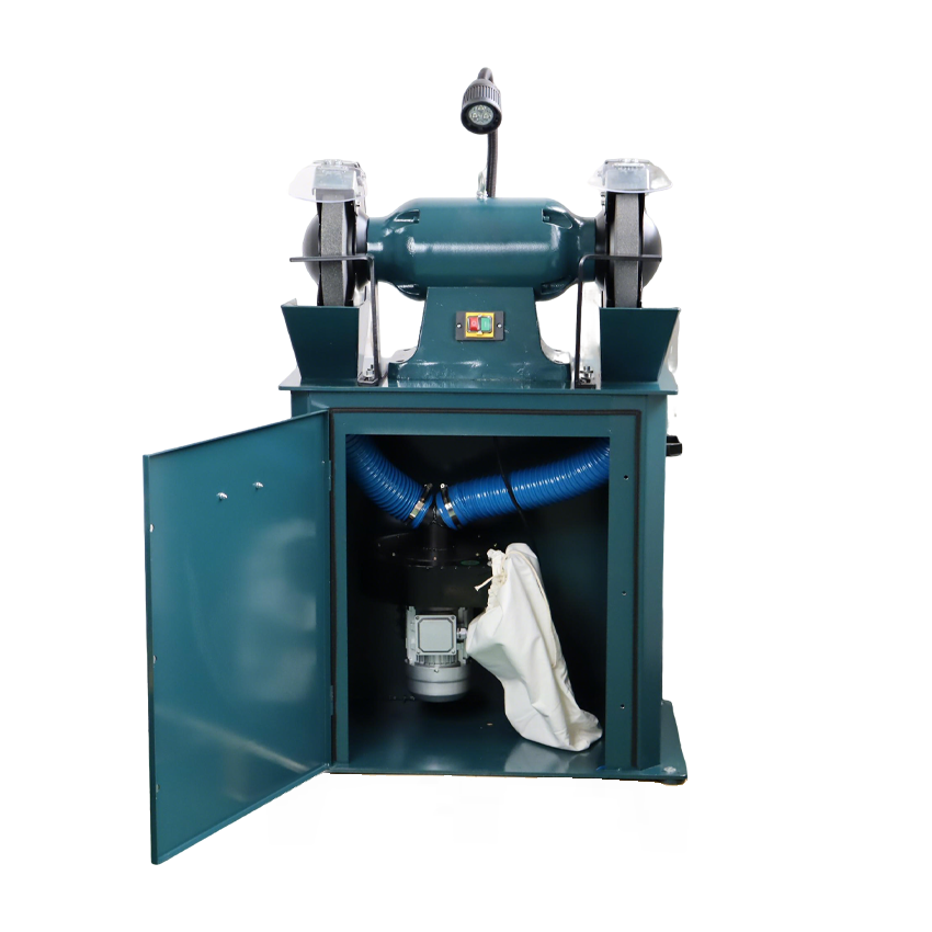 Двухдисковый шлифовальный станок с пылесосом AURA NM-400DC - фото