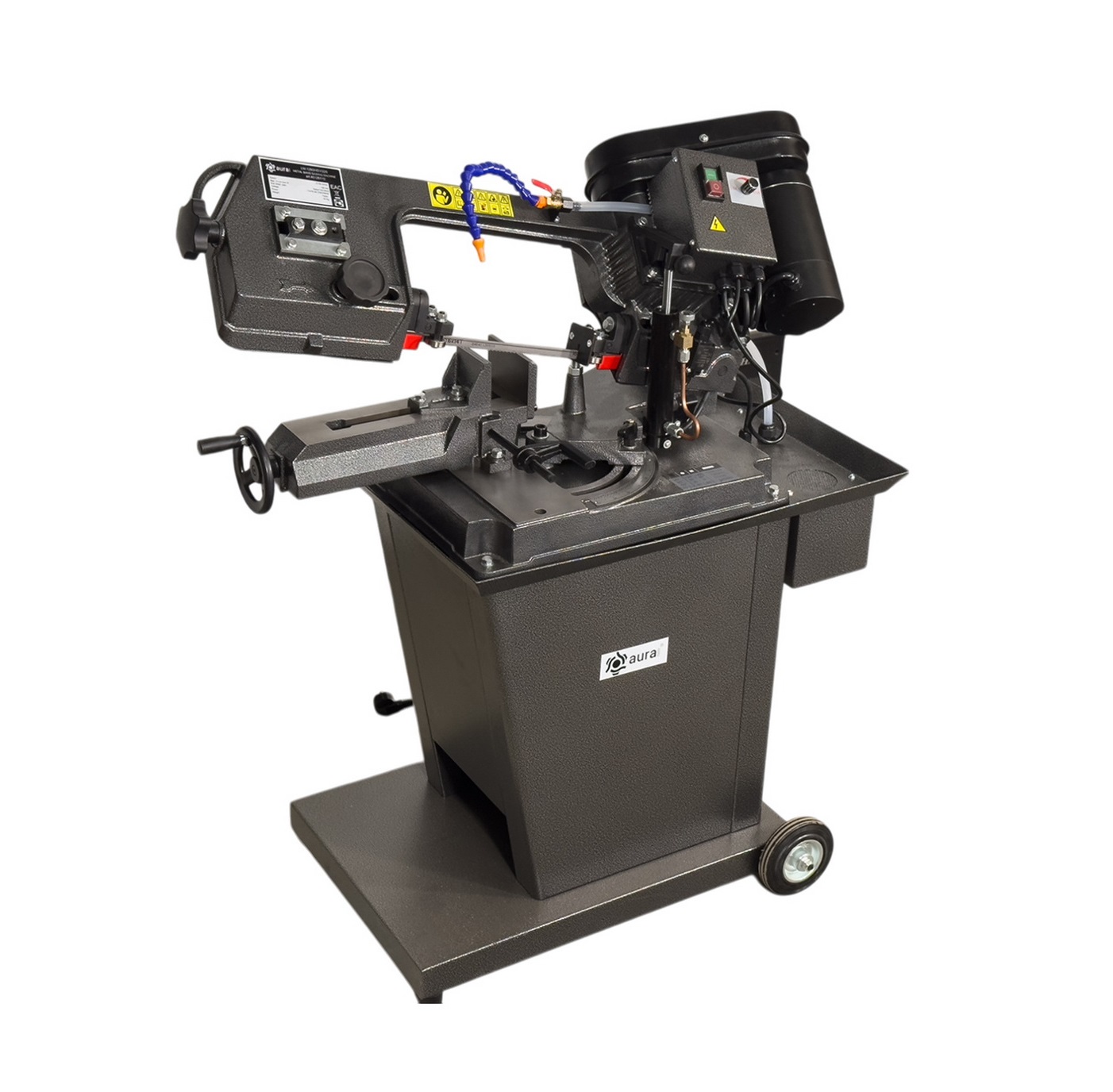 Ленточная пила по металлу AURA LM-128SHDV/220 - фото