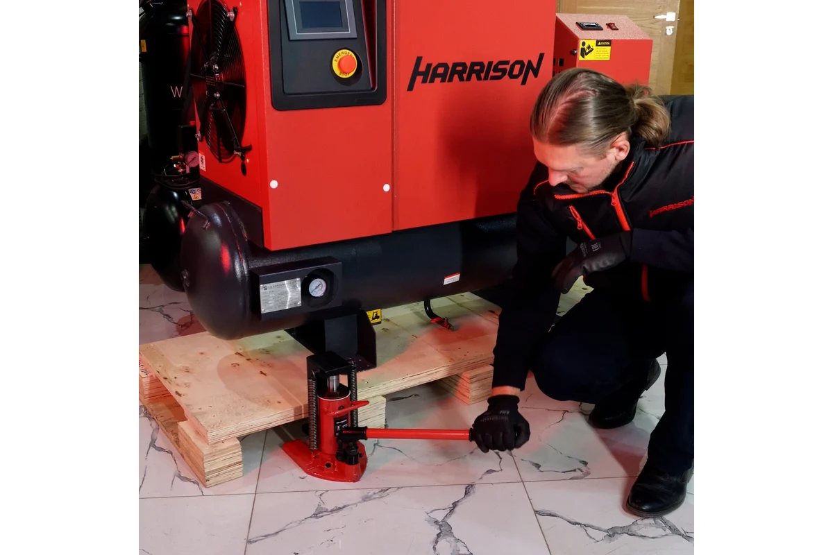 Домкрат гидравлический грузовой с низким подхватом Harrison Toe Jack HRH-CY11000101 - фото