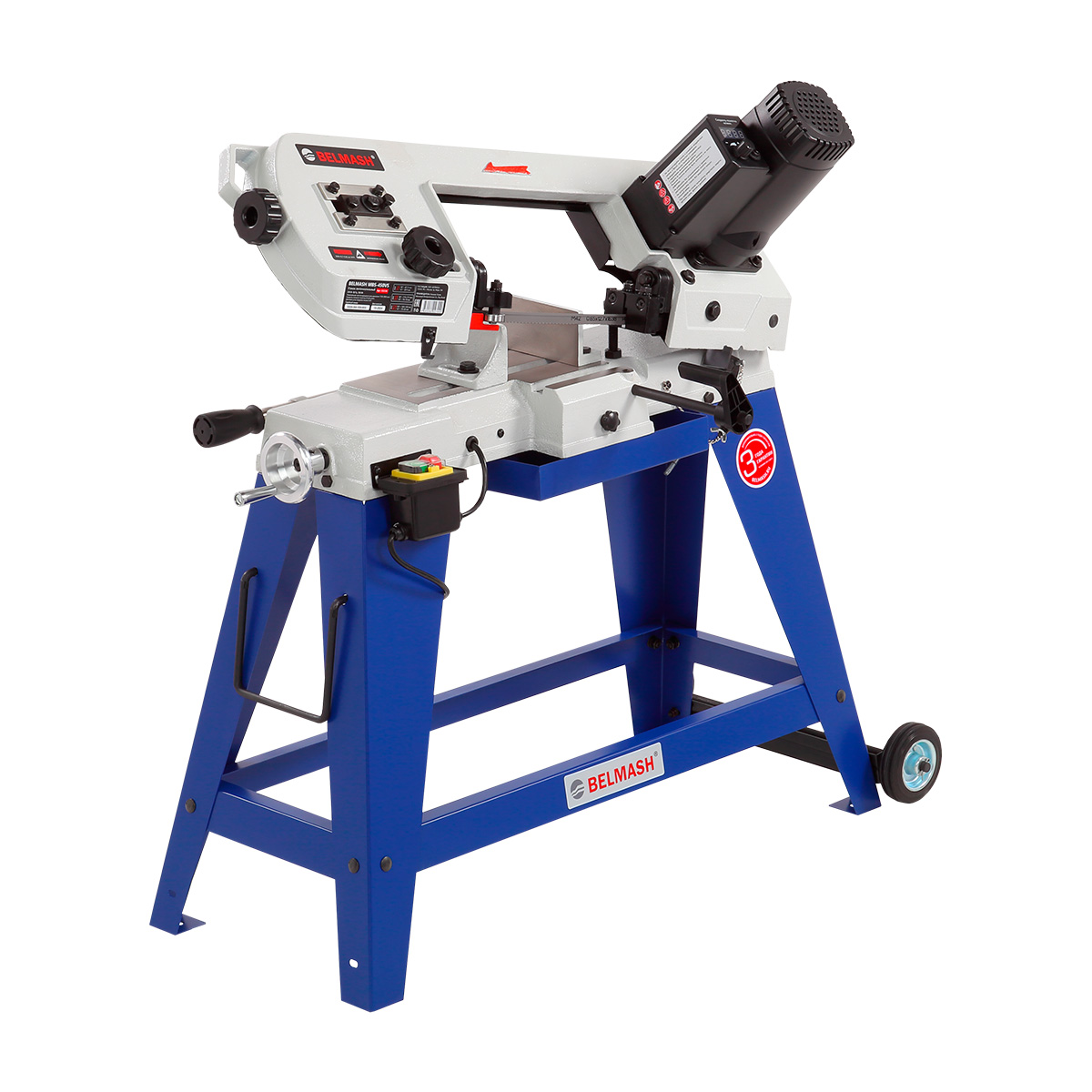 Ленточная пила по металлу BELMASH MBS-450VS - фото