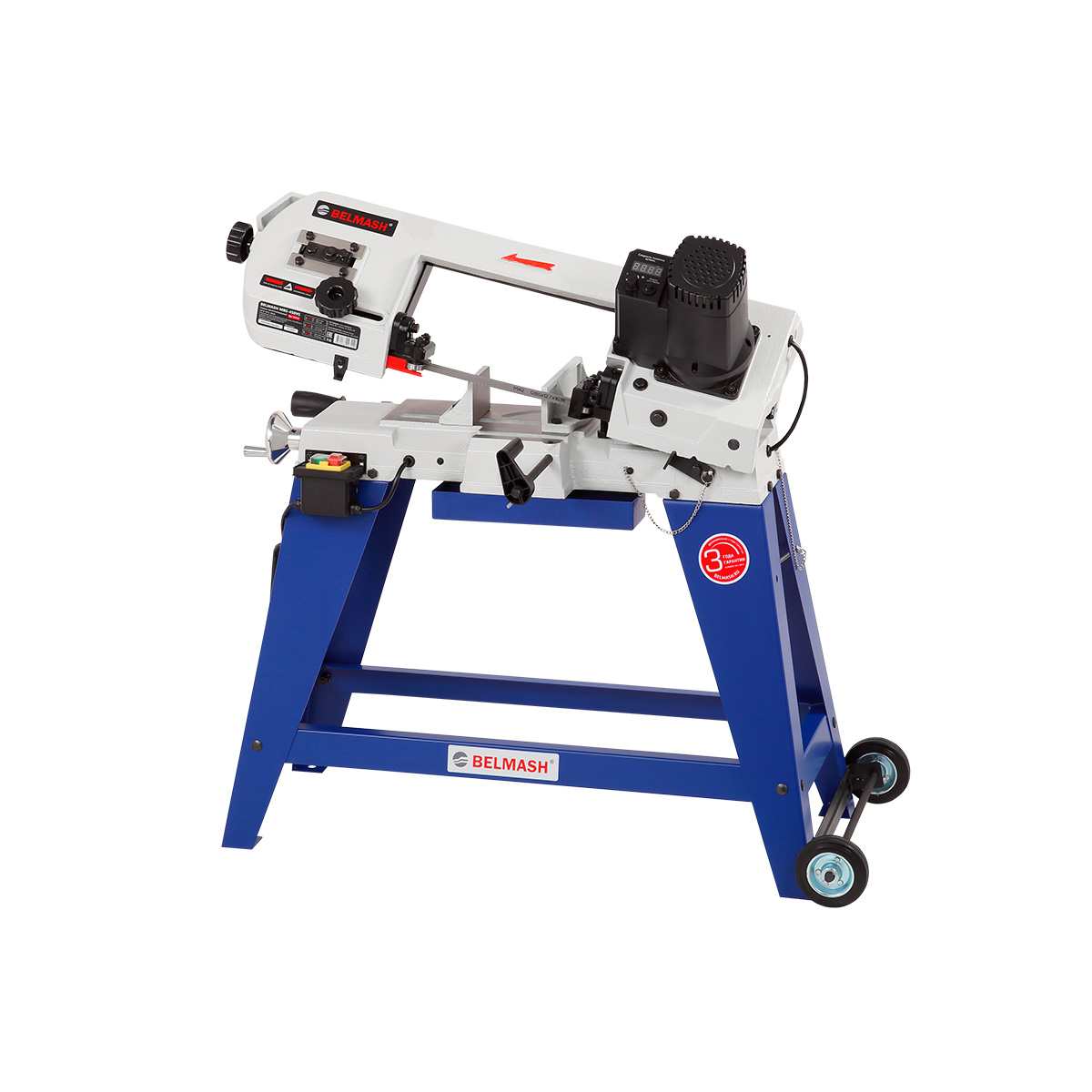 Ленточная пила по металлу BELMASH MBS-450VS - фото