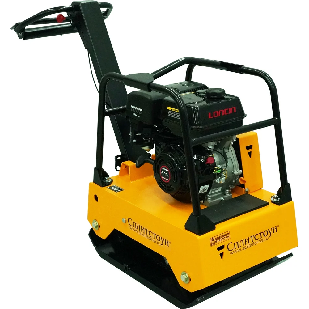Виброплита Splitstone VS-309 двигатель Loncin