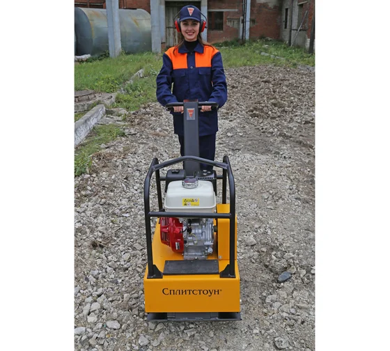 Виброплита Splitstone VS-309 двигатель Loncin - фото