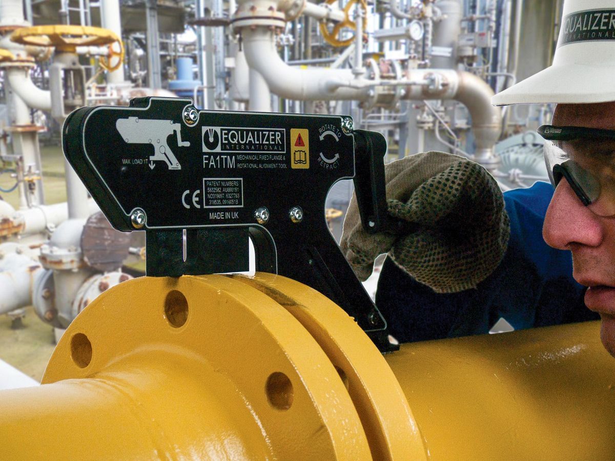 Выравниватель фланцев механический FA1TM - фото