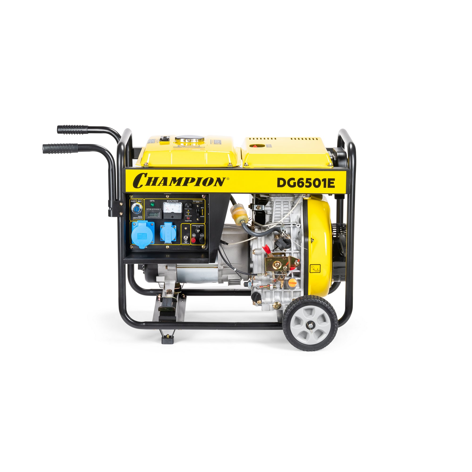 Электрогенератор дизельный Champion DG6501E - фото