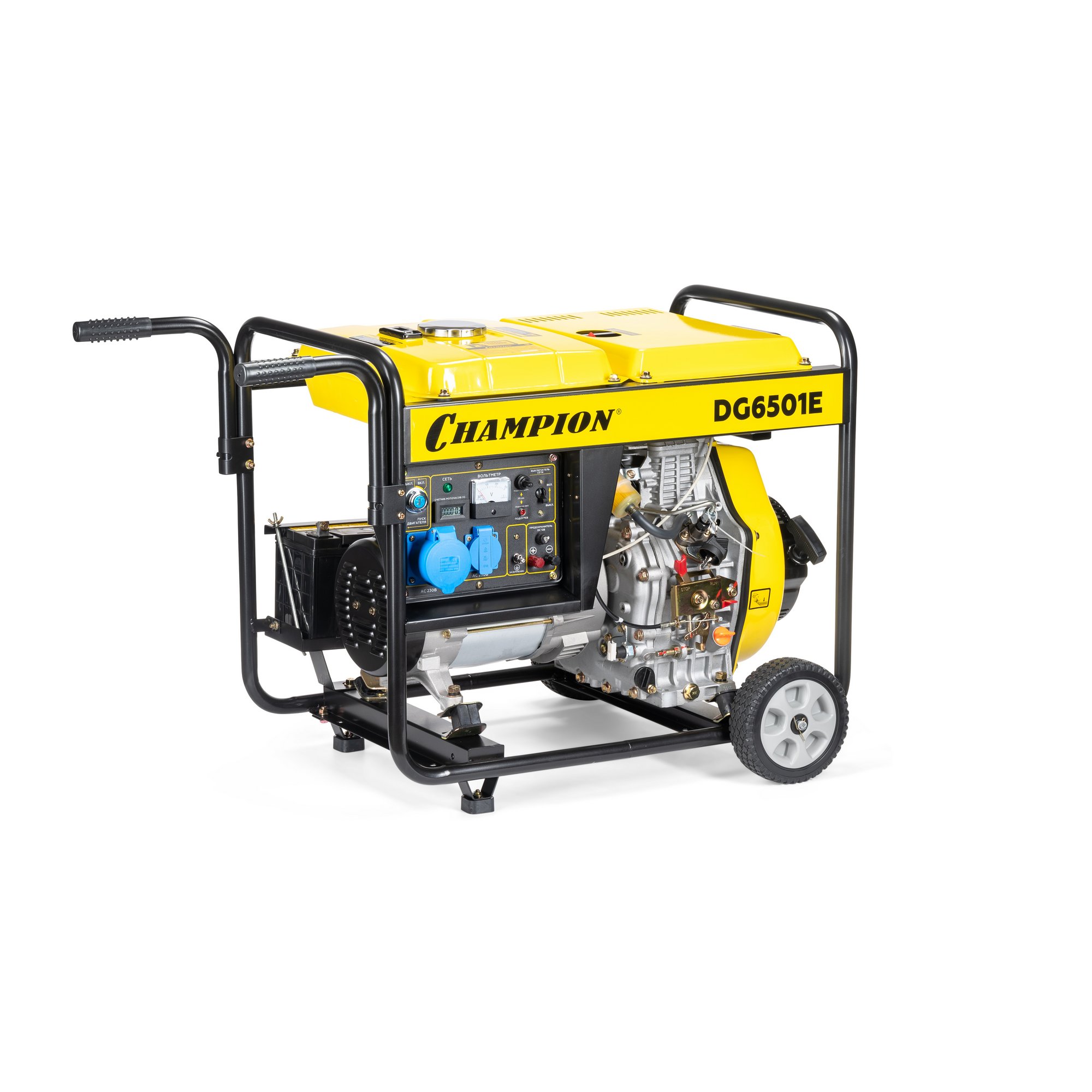 Электрогенератор дизельный Champion DG6501E - фото