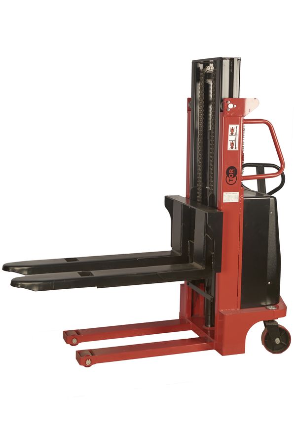 Штабелер гидравлический с электроподъемом 1,5 т 3,5 м TOR CTD15/35 - фото