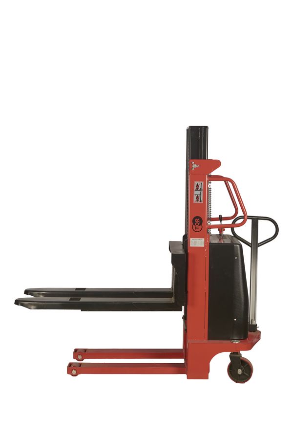 Штабелер гидравлический с электроподъемом 1,5 т 3,5 м TOR CTD15/35 - фото