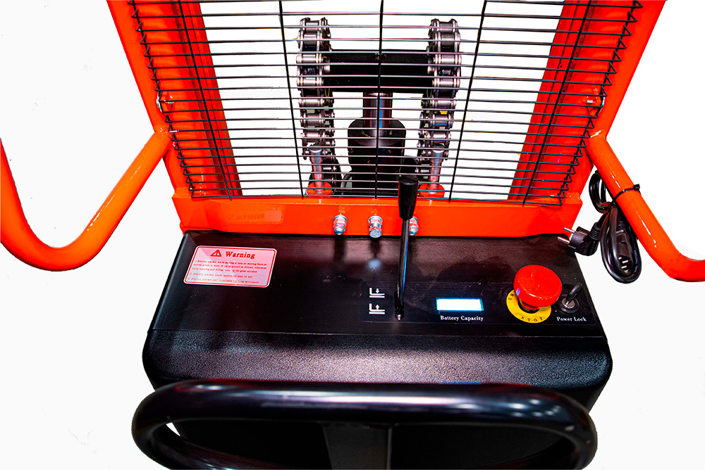 Штабелер гидравлический с электроподъемом TOR 10/35, 1 Т 3,5 М (CTD) - фото