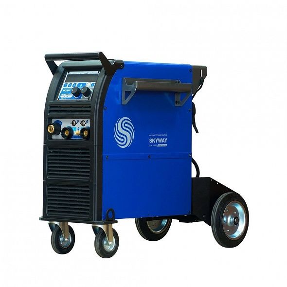 Инверторный сварочный полуавтомат Aurora PRO SKYWAY 350 DUAL PULSE с воздушным охлаждением - фото