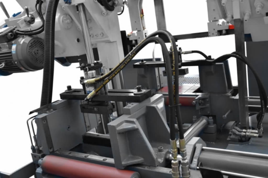 Двухколонный автоматический ленточнопильный станок Metal Master MSK-400 - фото