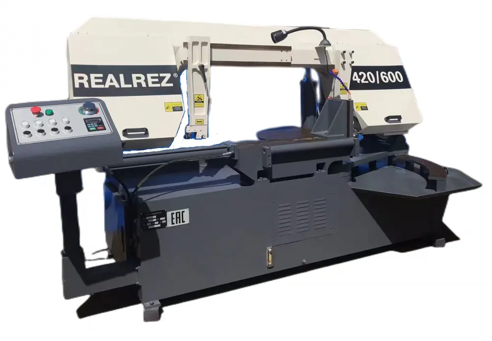 Станок ленточный полуавтоматический REALREZ 420/600