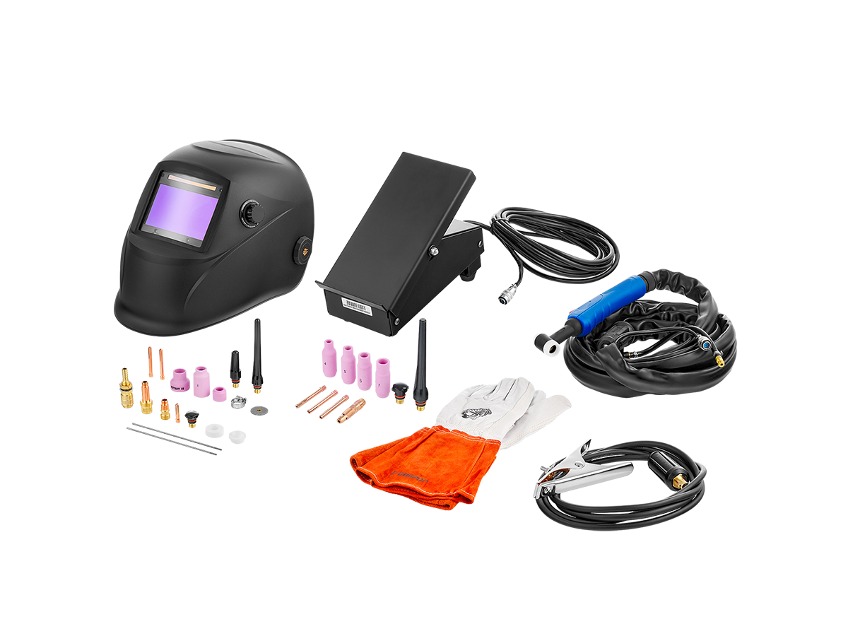 Аппарат аргонодуговой сварки Сварог REAL TIG 200 P AC/DC BLACK (E201B) - фото