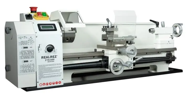Станок токарный REALREZ 210X500 220V