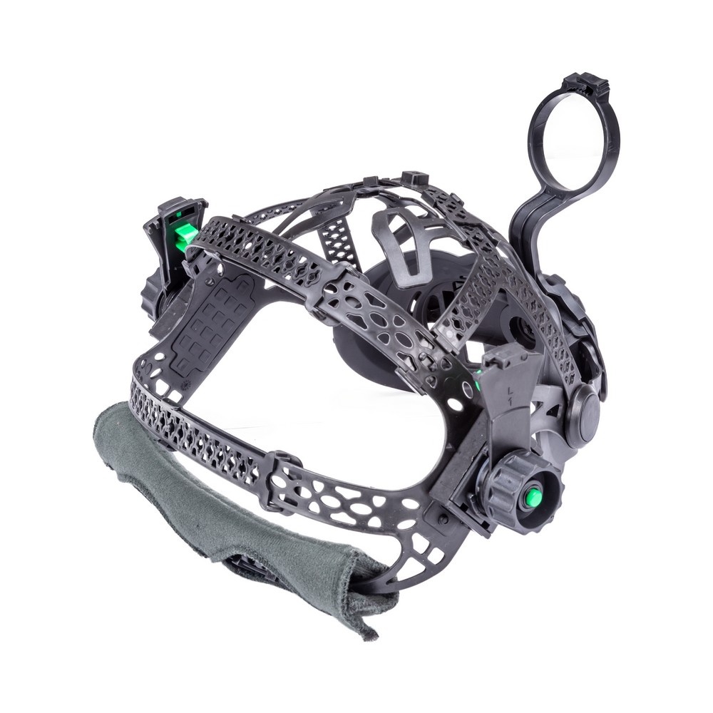 Маска сварщика хамелеон FoxWeld GUARDIAN "ЧЕРНАЯ" (Ф-Р 9990V, ВНУТР. РЕГ.) С ТУРБОБЛОКОМ GUARDIAN AIR - фото