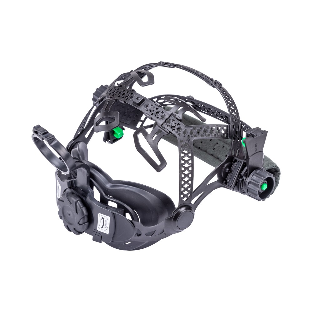 Маска сварщика хамелеон FoxWeld GUARDIAN "ЧЕРНАЯ" (Ф-Р 9990V, ВНУТР. РЕГ.) С ТУРБОБЛОКОМ GUARDIAN AIR - фото