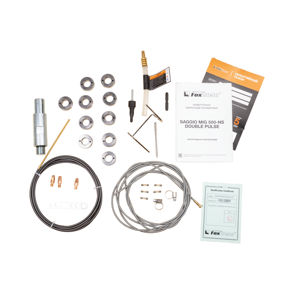Сварочный полуавтомат FoxWeld SAGGIO MIG 500-NS DOUBLE PULSE (НАКС) - фото