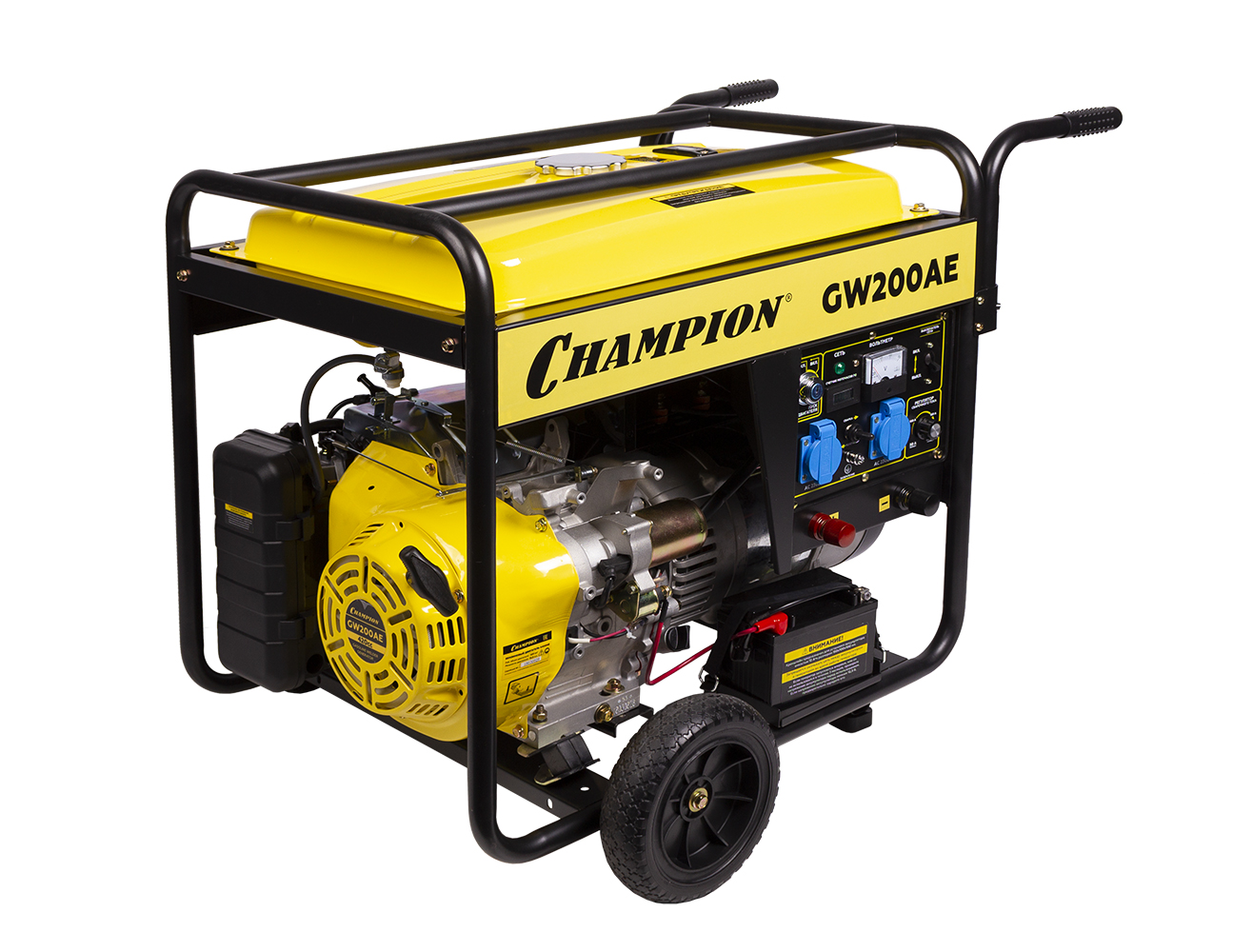 Сварочный бензиновый генератор Champion GW200AE - фото