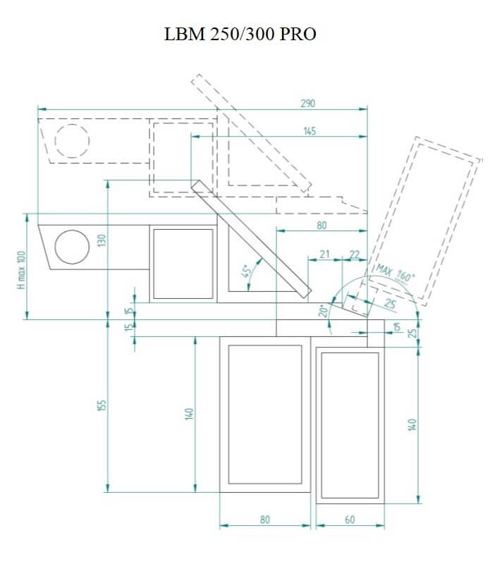 Листогибочный станок MetalMaster EUROMASTER LBM 250 PRO - фото