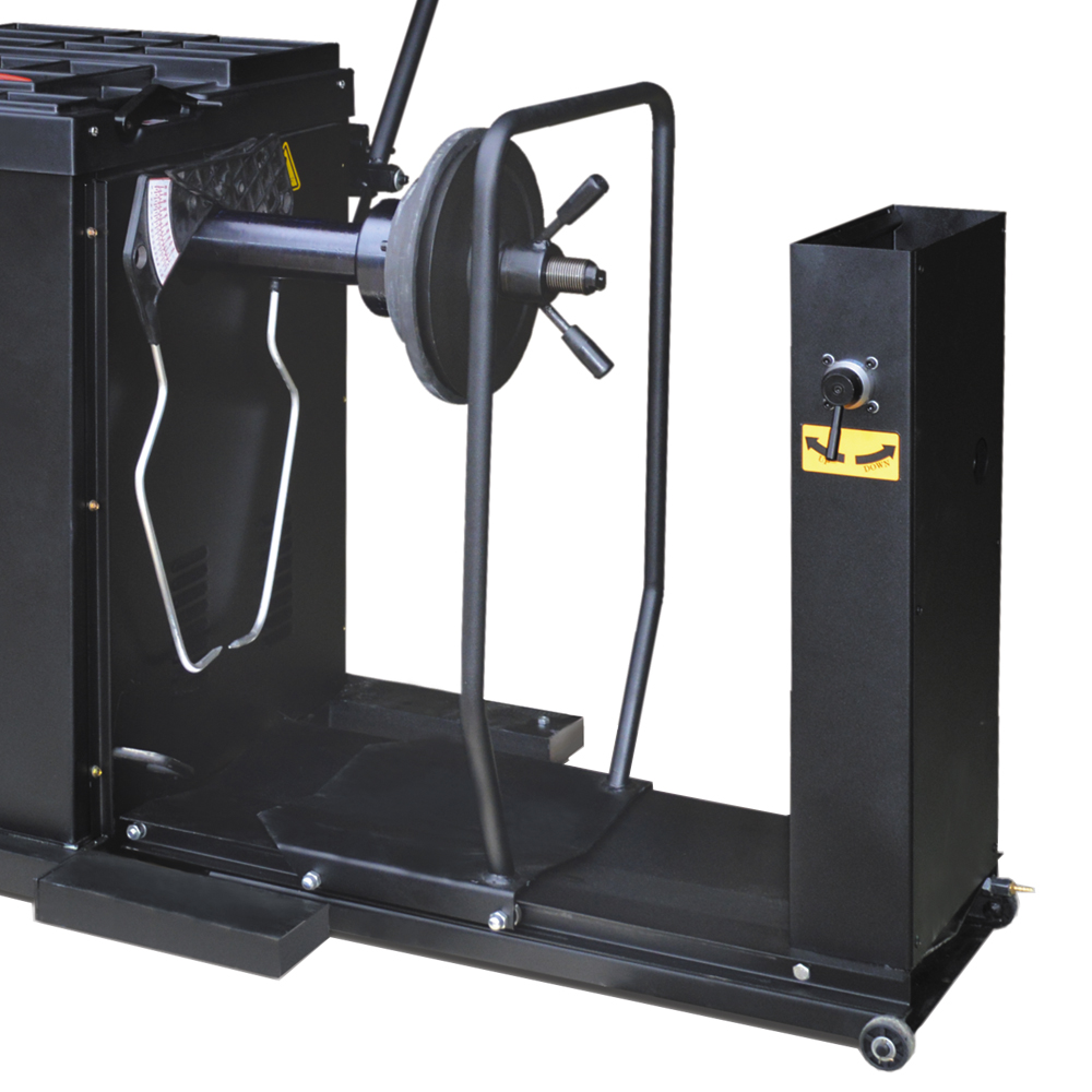 Грузовой балансировочный станок с пневматическим подъемным механизмом Wieder Kraft WDK-706938 - фото