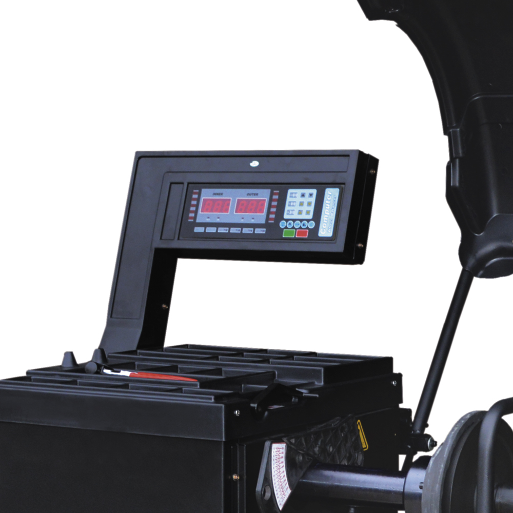 Грузовой балансировочный станок с пневматическим подъемным механизмом Wieder Kraft WDK-706938 - фото