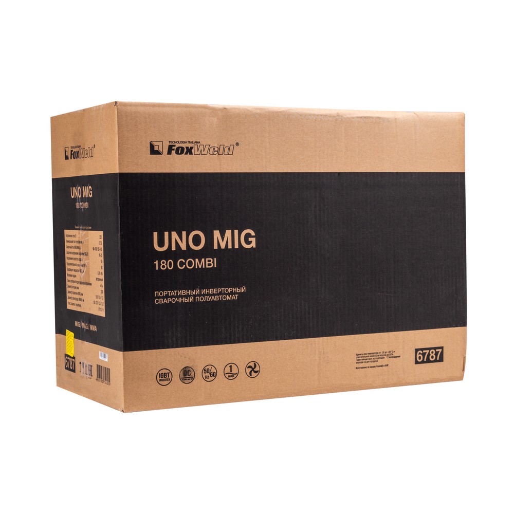 Сварочный полуавтомат FoxWeld UNO MIG 180 COMBI - фото