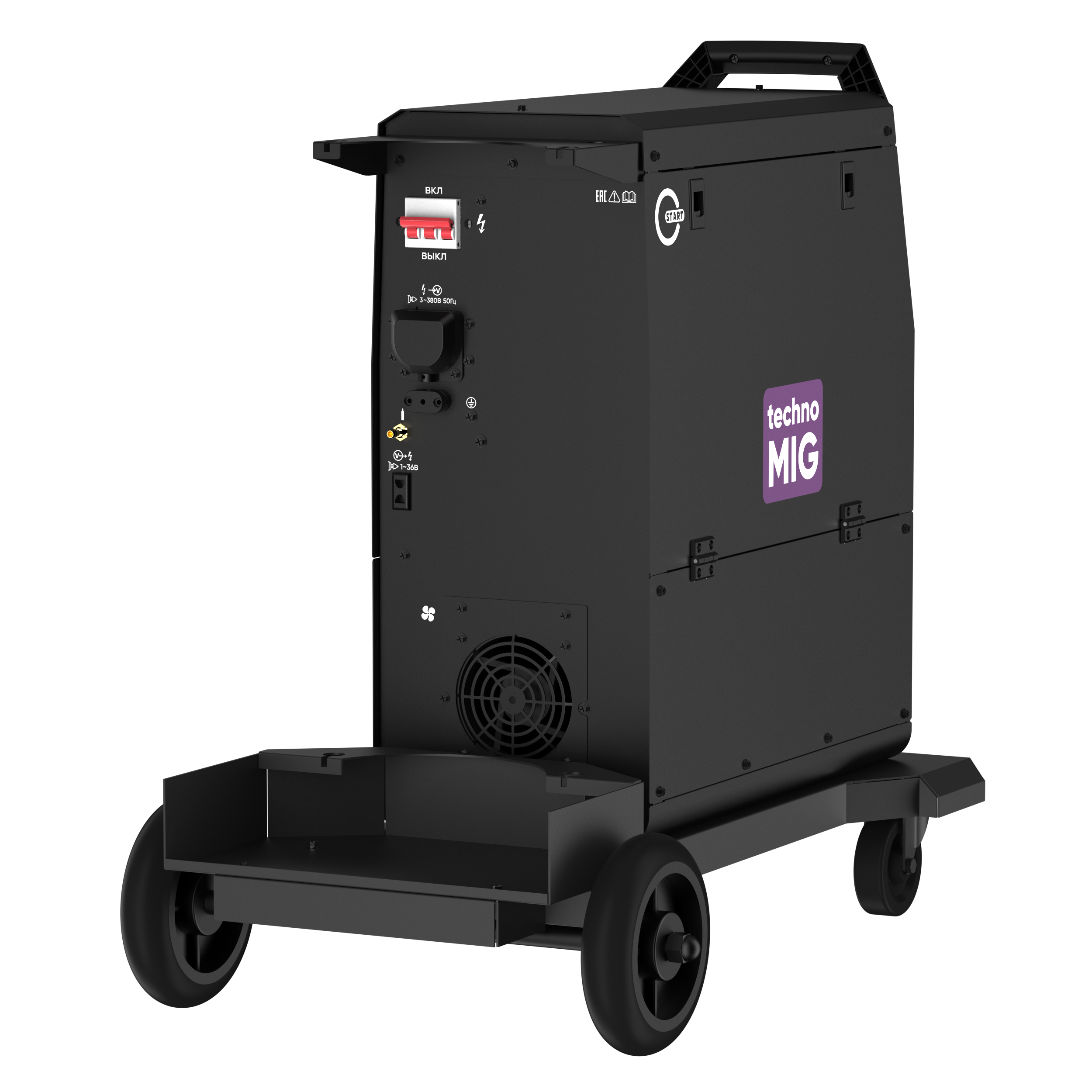 Сварочный полуавтомат Start technomig 350DP 2W350DP - фото