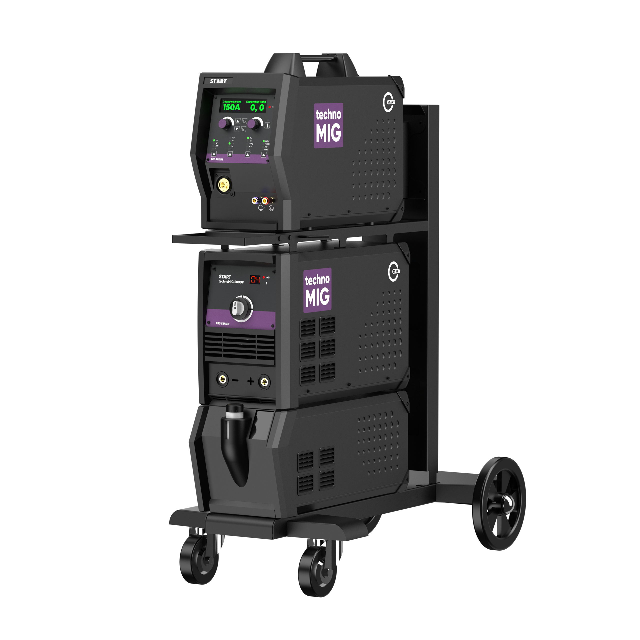 Сварочный полуавтомат Start technomig 500DP 2W500DP