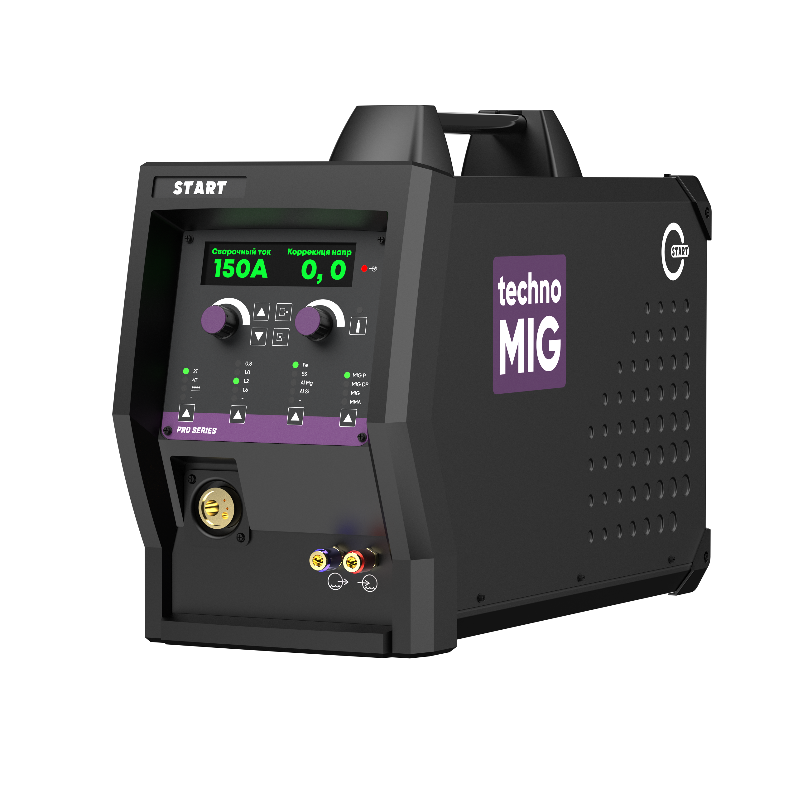 Сварочный полуавтомат Start technomig 500DP 2W500DP - фото