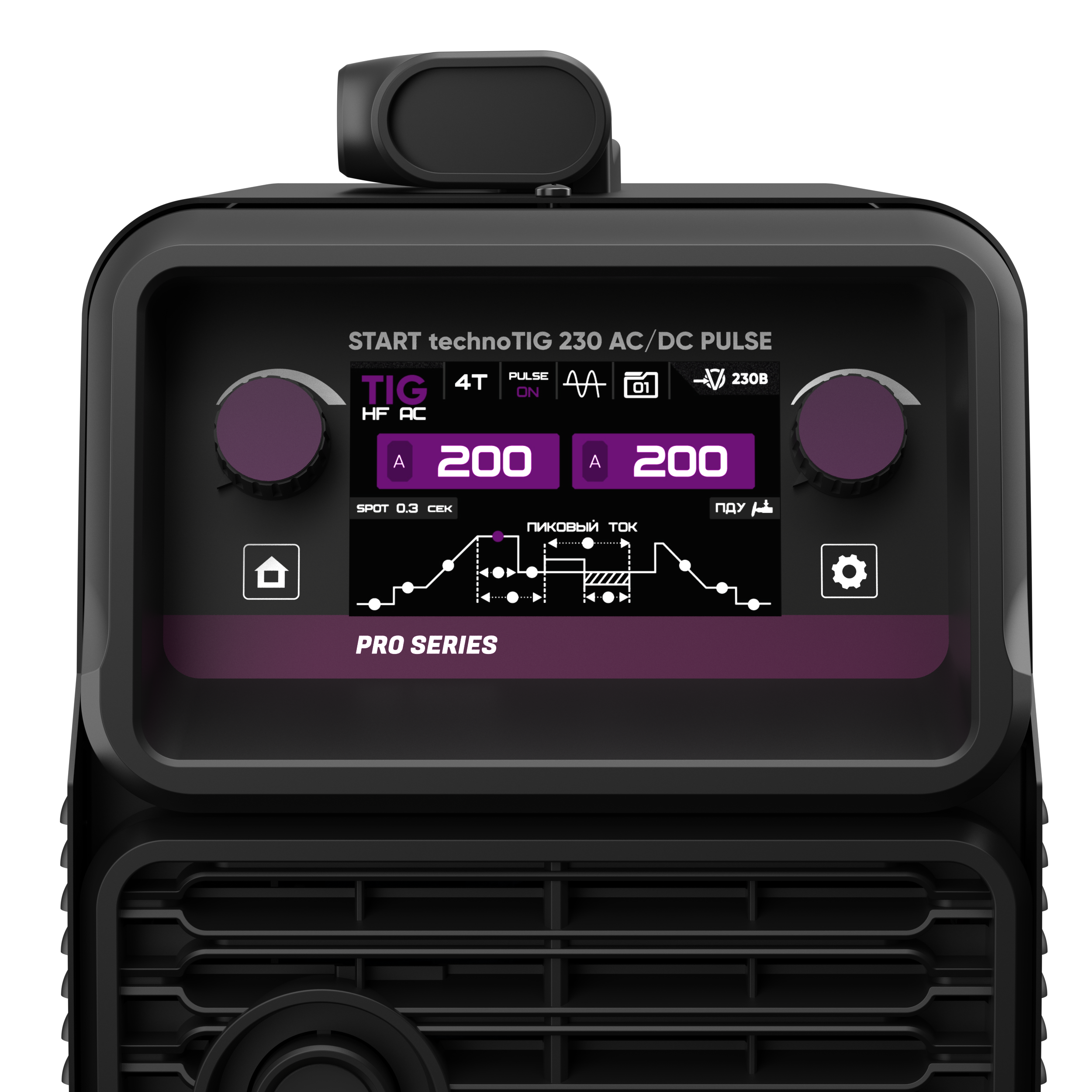 Аппарат аргонодуговой сварки START technoTIG 230 AC/DC PULSE 3ST230TAP - фото