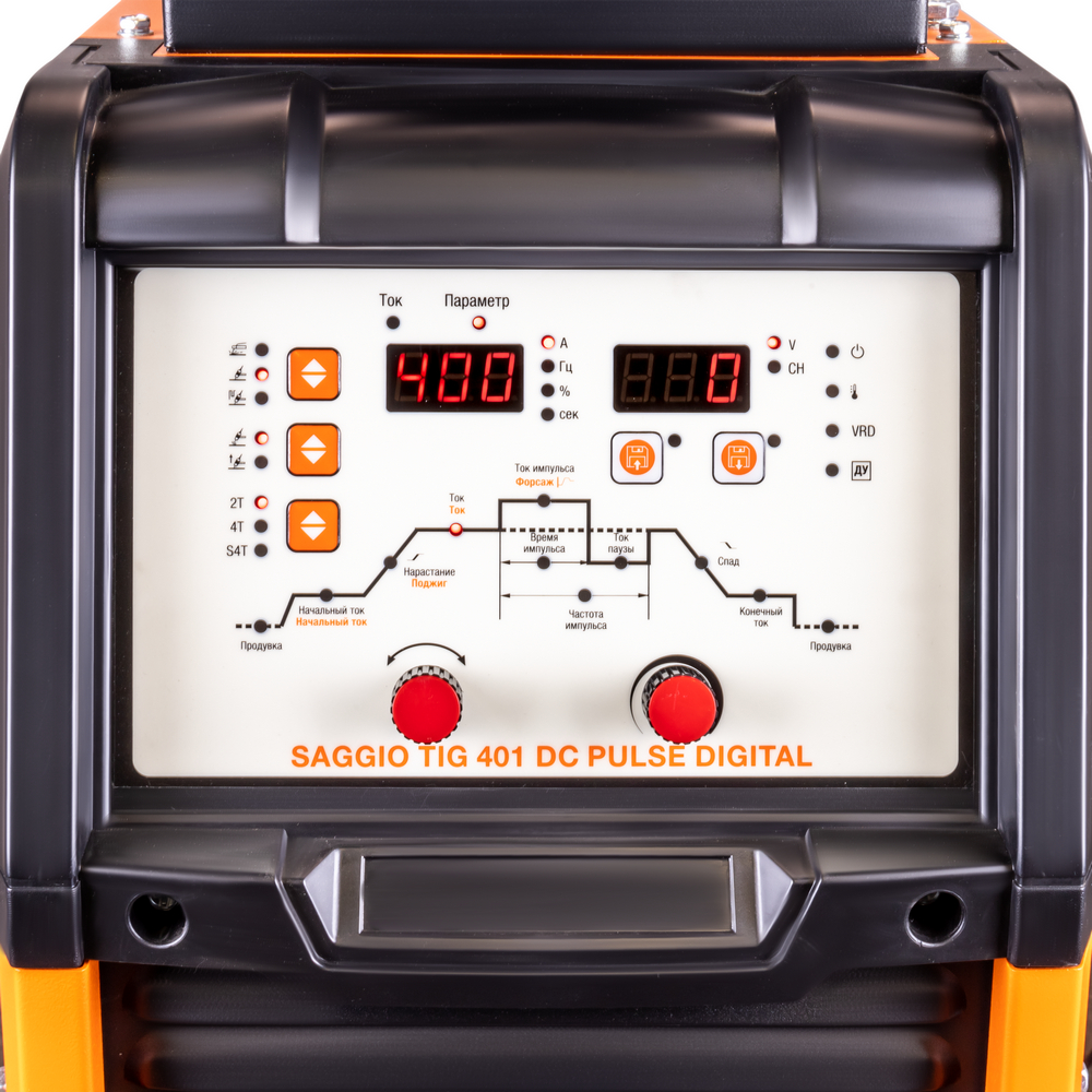 Аппарат аргонодуговой сварки FoxWeld SAGGIO TIG 401 DC PULSE DIGITAL - фото