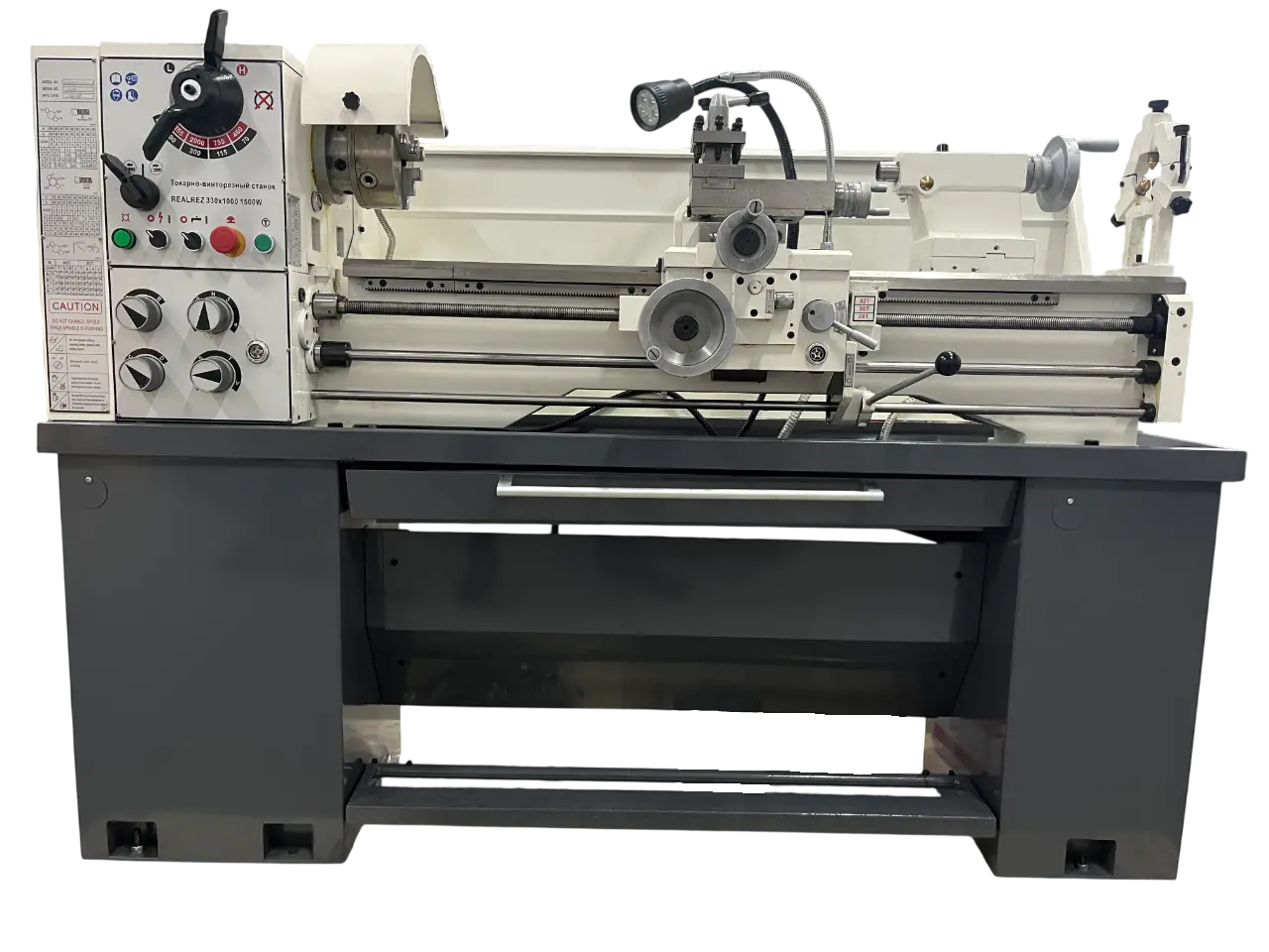 Станок токарный REALREZ 330x1000 1500W