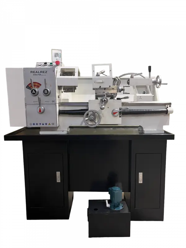 Станок токарный REALREZ 330X700 220V (УЦИ+СОЖ)