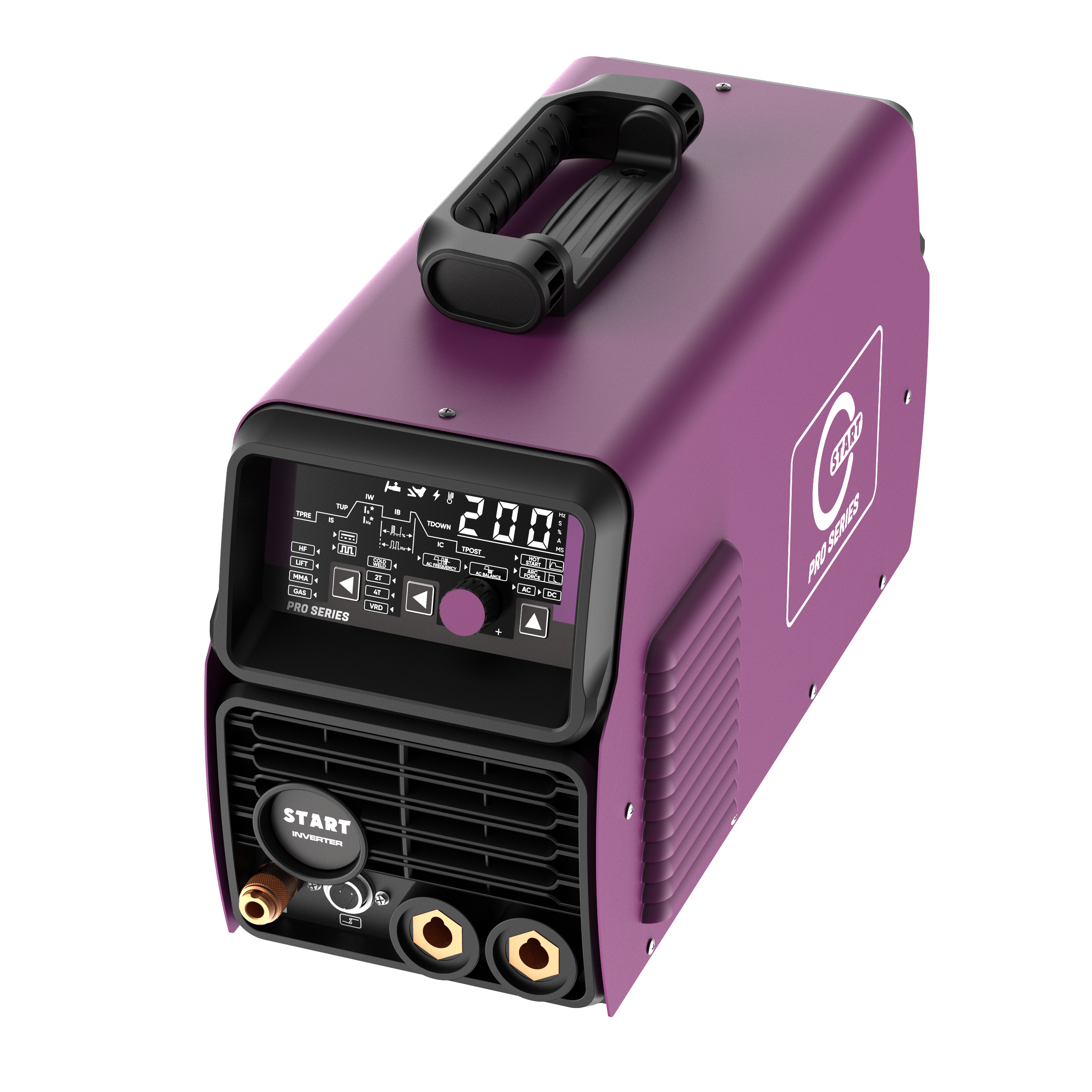 Аппарат аргонодуговой сварки START modelTIG 205 LCD AC/DC TIG PULSE 3W205APL - фото