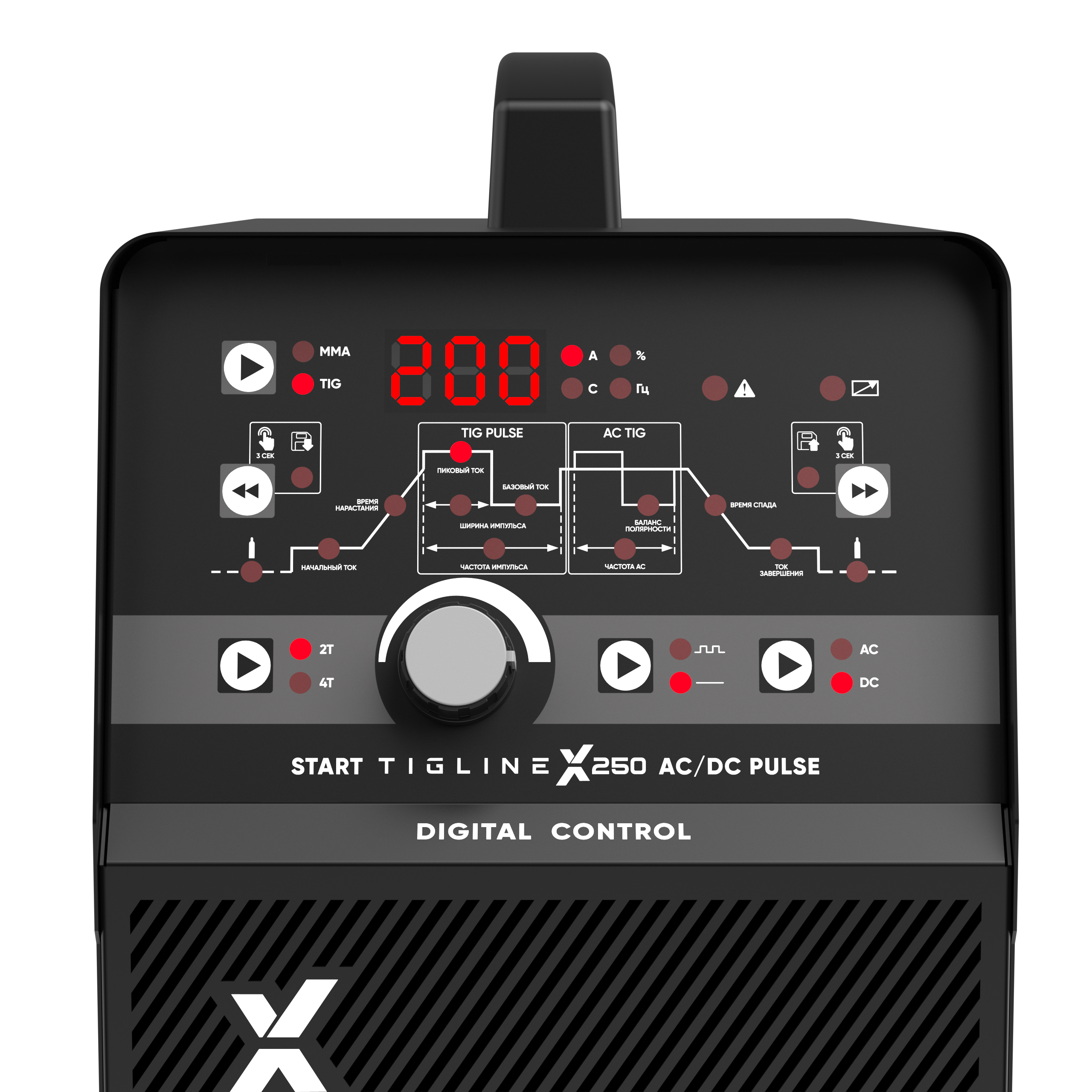 Аппарат аргонодуговой сварки START TigLine X250 AC/DC PULSE 3STX250AP - фото
