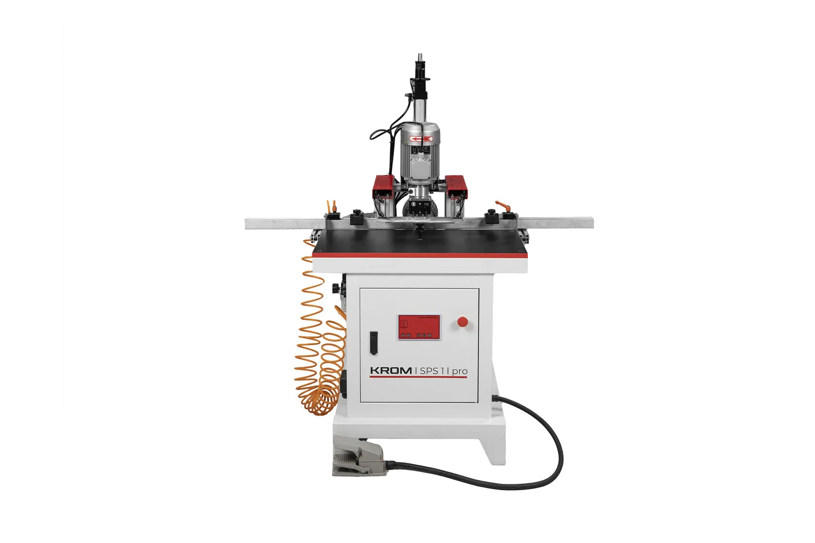 Присадочный станок с двумя шпинделями для горизонтального и вертикального сверления KROM SPS 1 PRO  220V