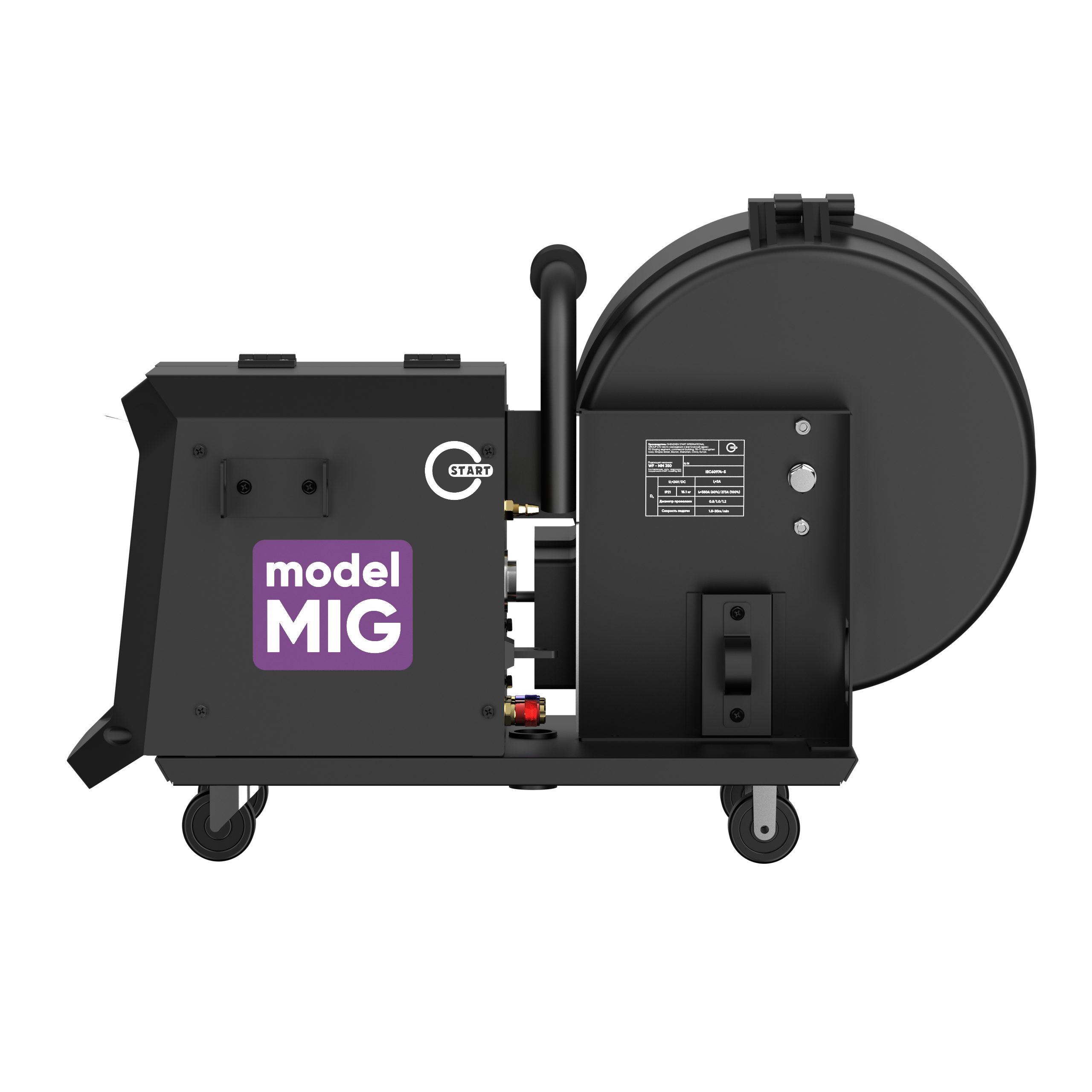 Сварочный полуавтомат Start 2W350m modelMIG 350 - фото