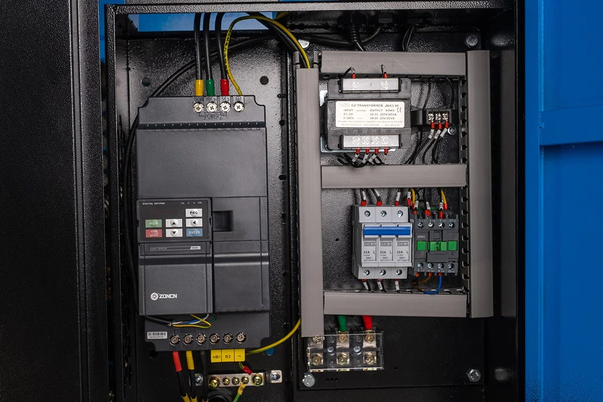 Компрессор винтовой Hansmann RSE 15-10-500DR с частотным преобразователем - фото