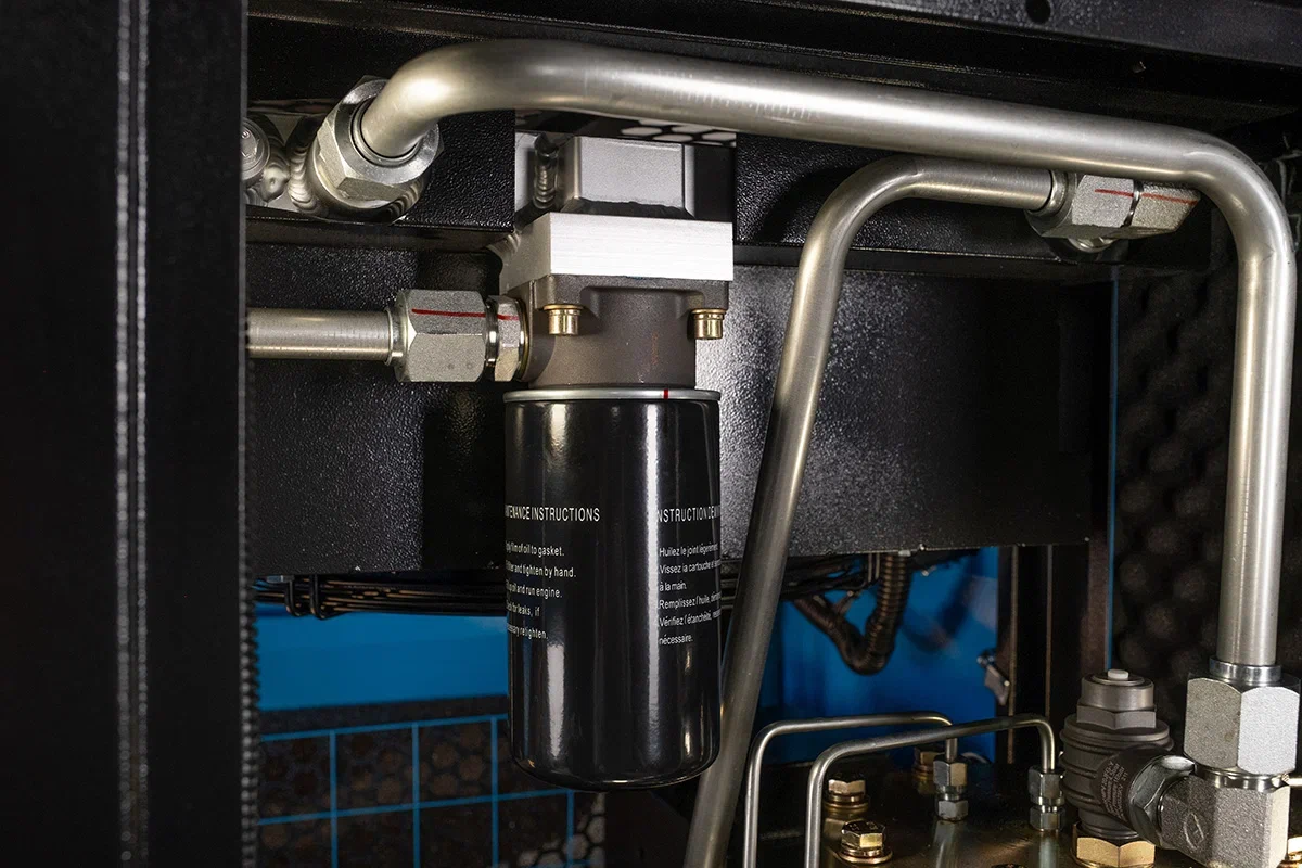 Компрессор винтовой Hansmann RSE 15-8-500DR с частотным преобразователем - фото