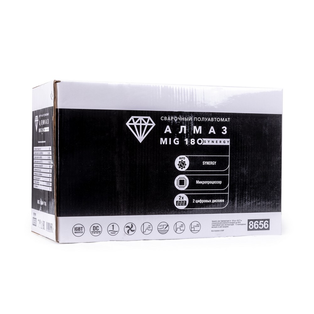 Сварочный полуавтомат FoxWeld АЛМАЗ MIG 180 SYNERGY - фото