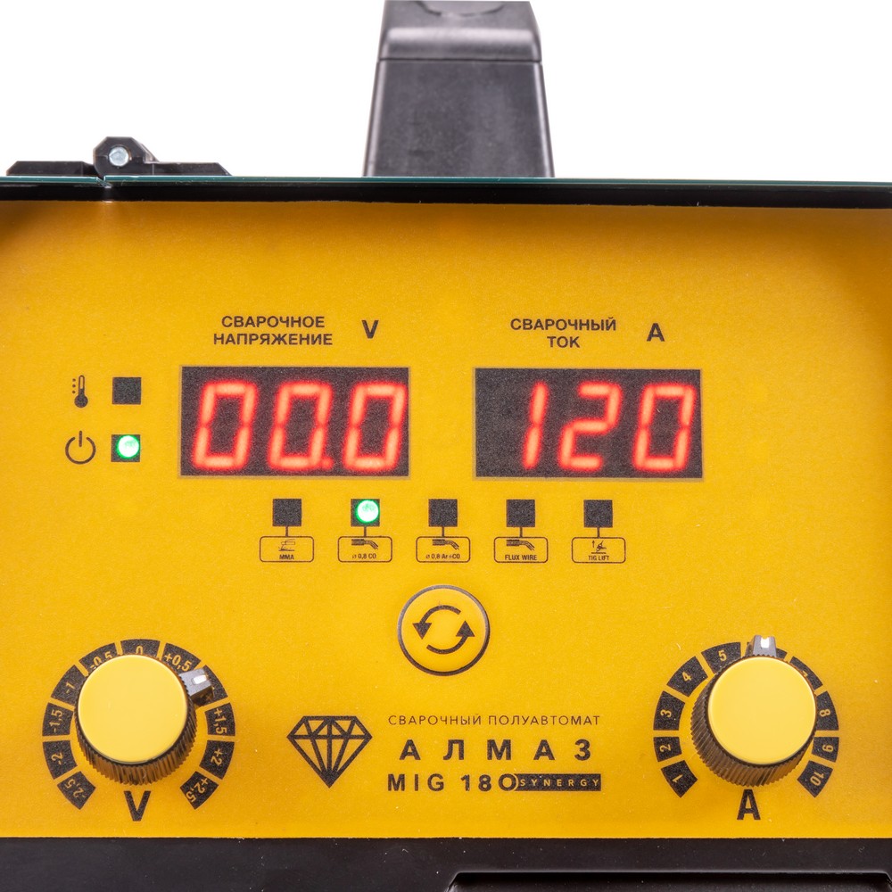 Сварочный полуавтомат FoxWeld АЛМАЗ MIG 180 SYNERGY - фото
