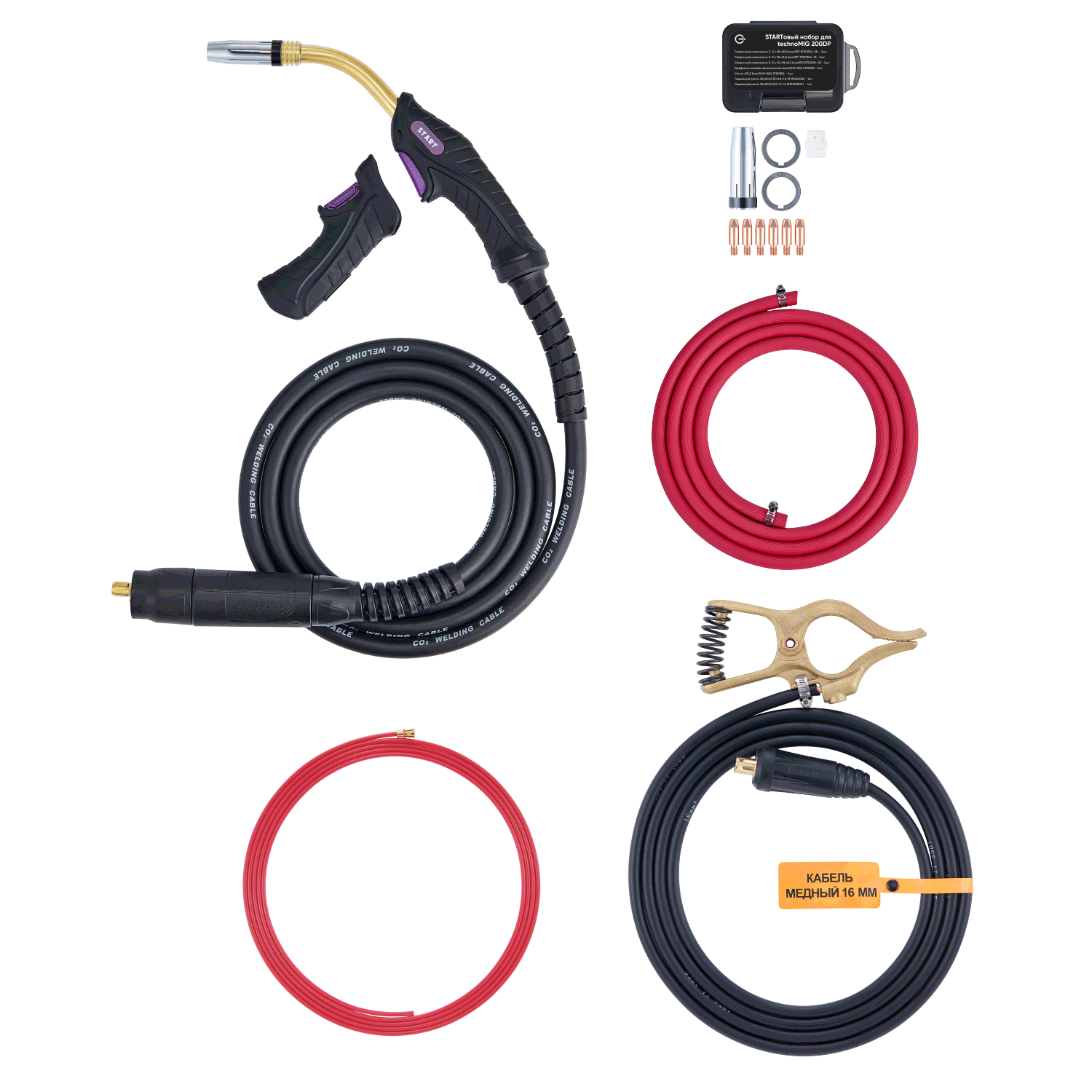 Сварочный полуавтомат Start technoMIG 200 DP 2W200TDP - фото