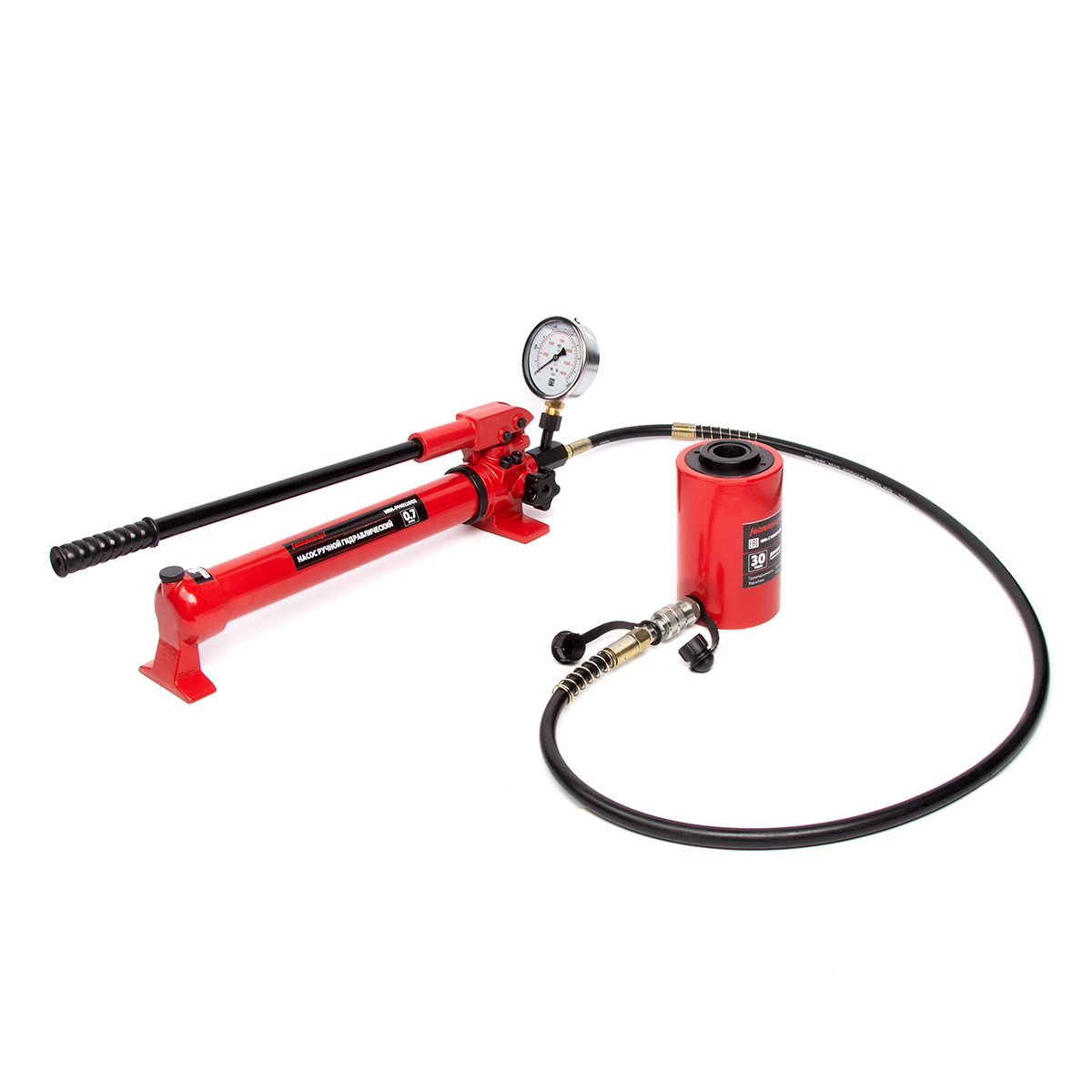 Домкрат с полым штоком Harrison HRH-CY06030050 - фото